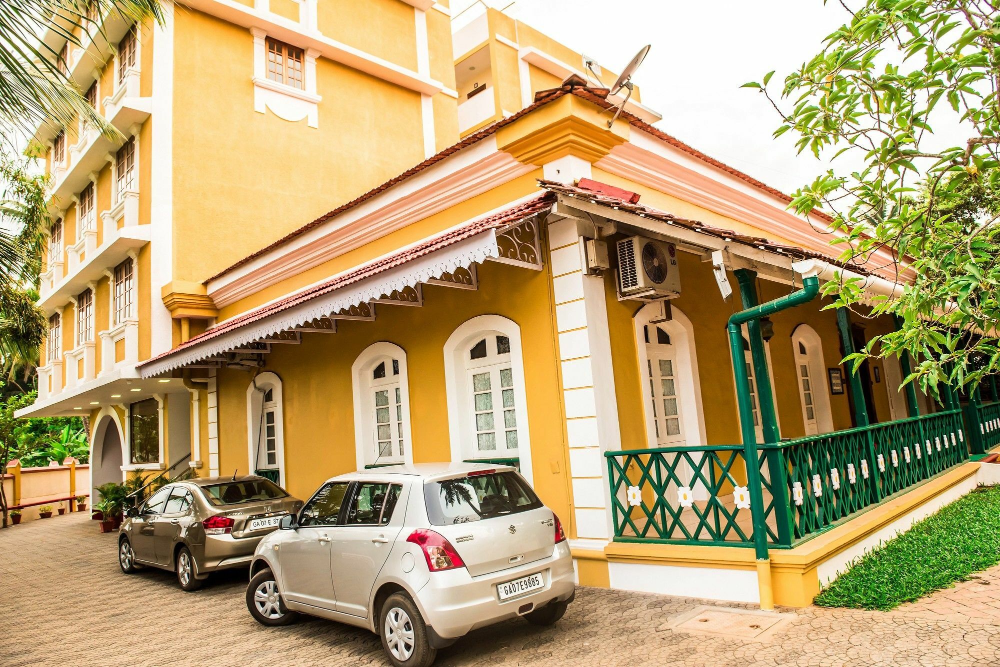 Prazeres Boutique Hotel Panaji Bagian luar foto